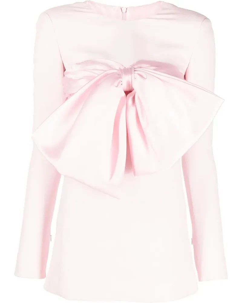 Giambattista Valli Minikleid mit Schleife - Rosa Rosa