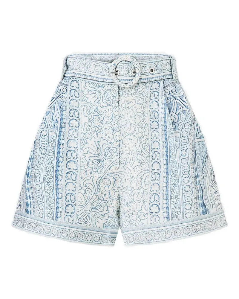 Camilla The Hum of the Alhambra Shorts - Weiß Weiß