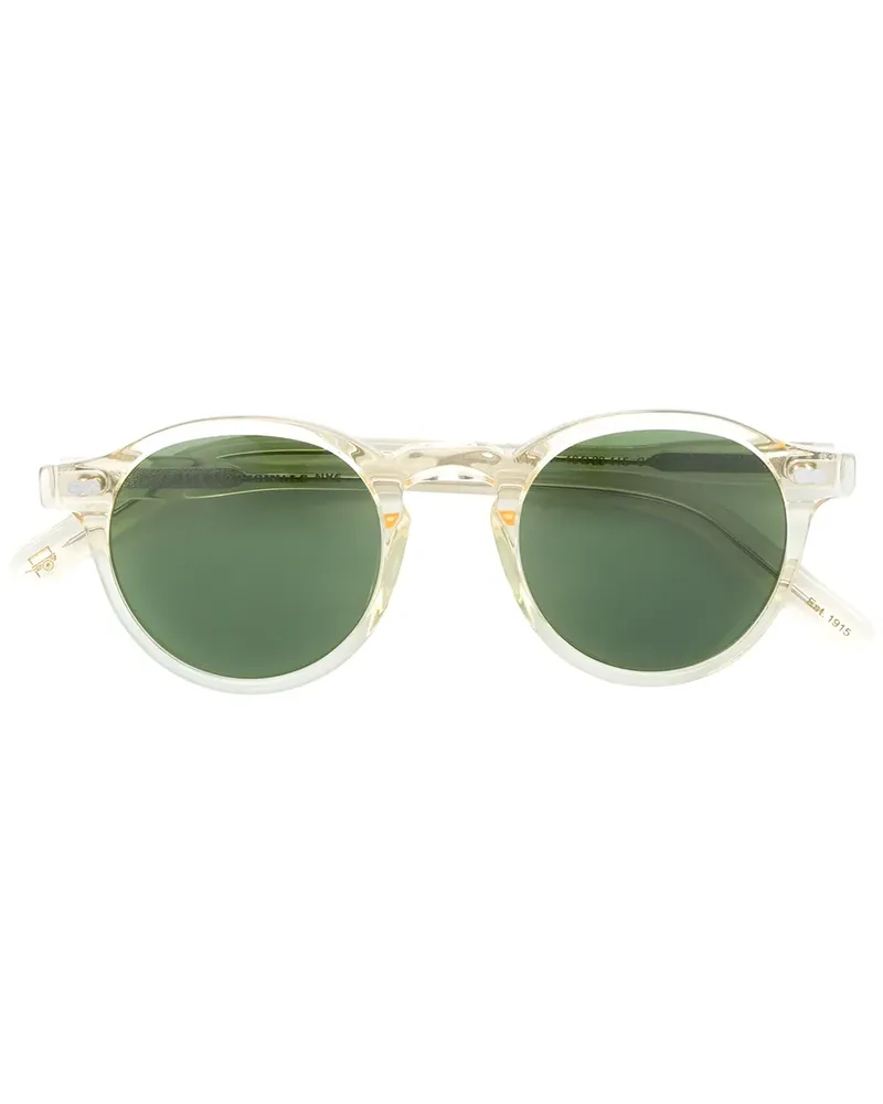 MOSCOT Runde Sonnenbrille - Weiß Weiß