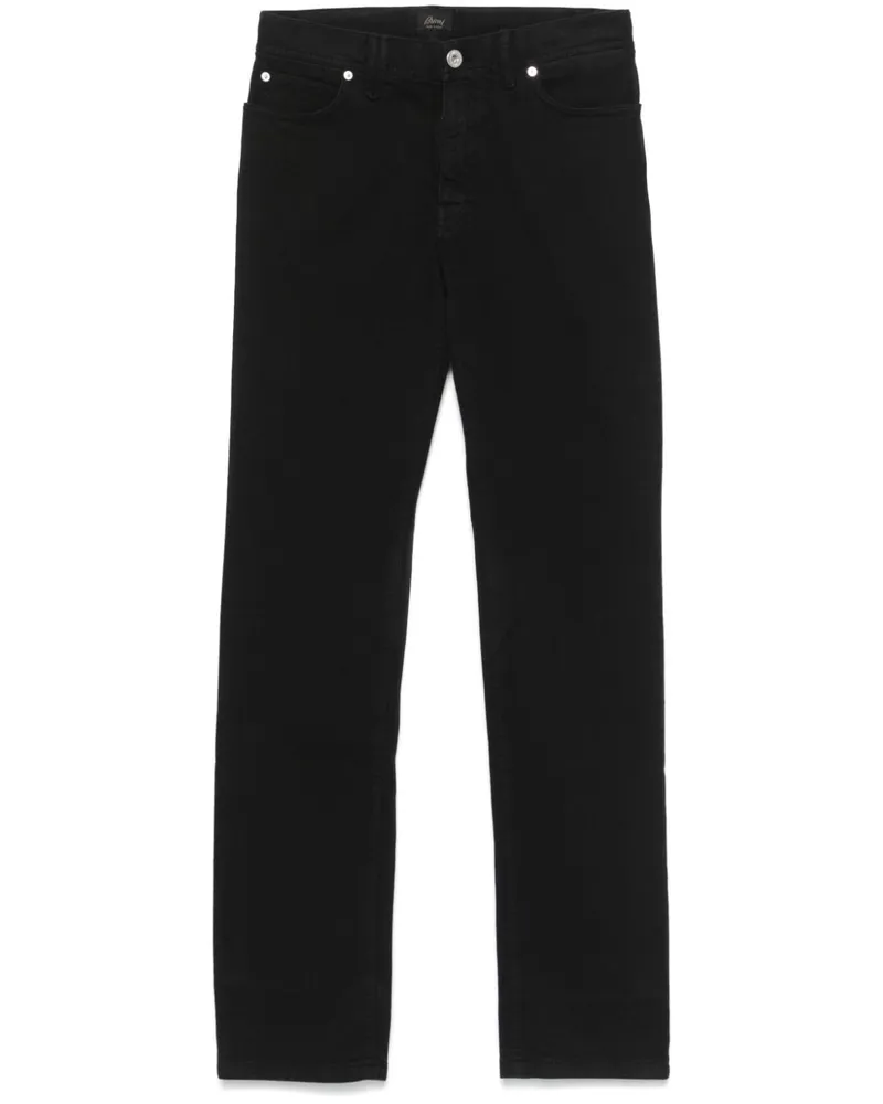 Brioni Chamonix Jeans - Schwarz Schwarz