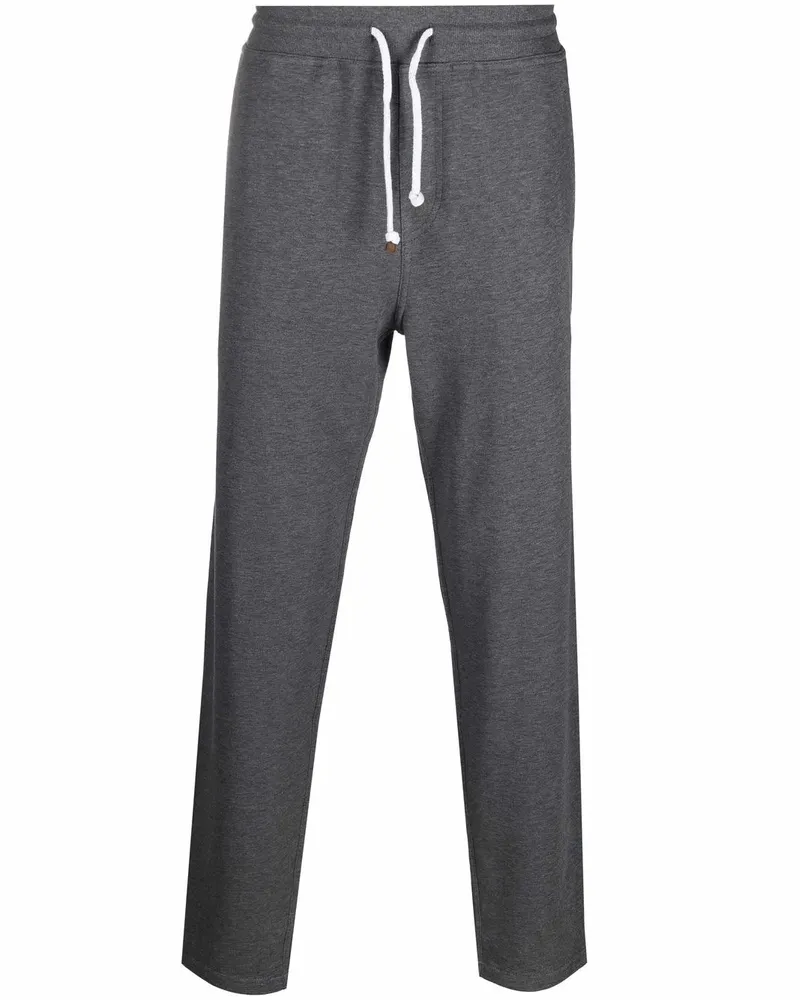Brunello Cucinelli Jogginghose mit Kordelzug - Grau Grau