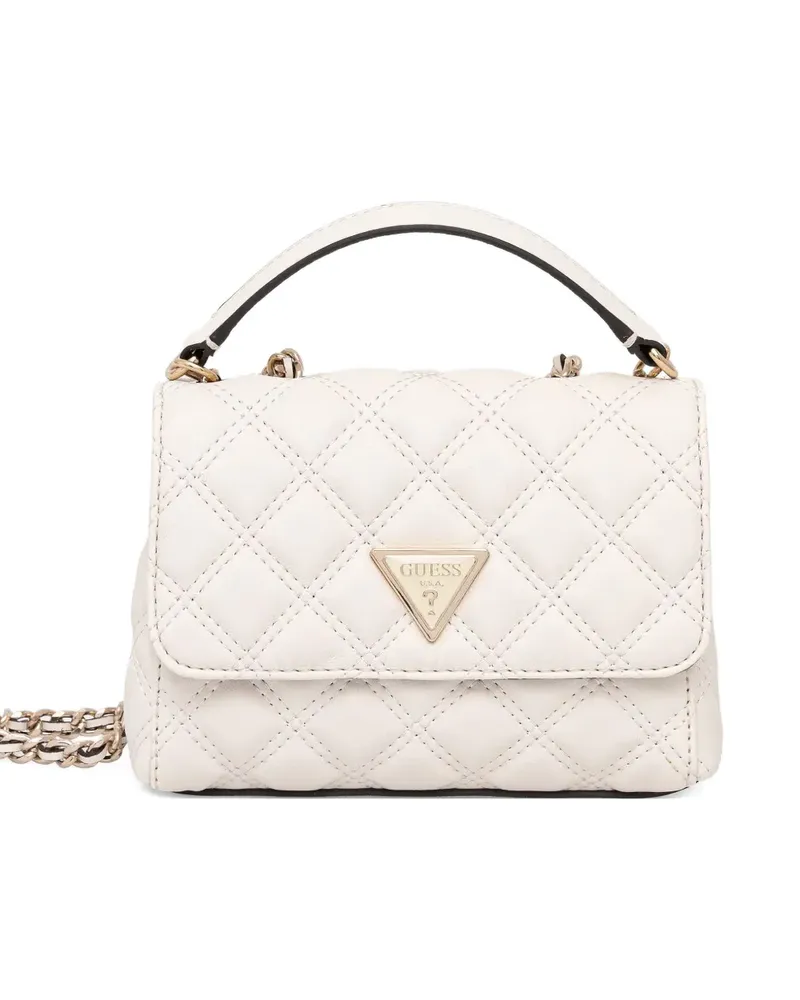 Guess Gesteppte Umhängetasche - Weiß Weiß