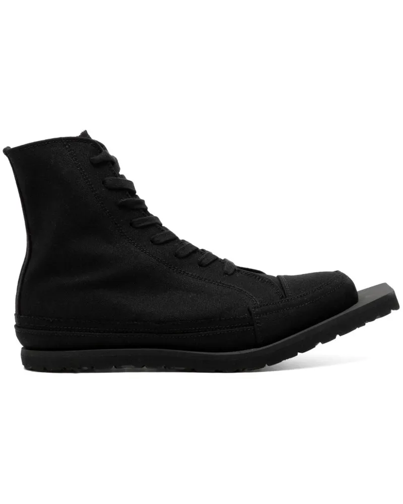 Yohji Yamamoto High-Top-Sneakers - Schwarz Schwarz