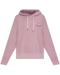 Paul Smith Hoodie mit Logo-Stickerei Rosa