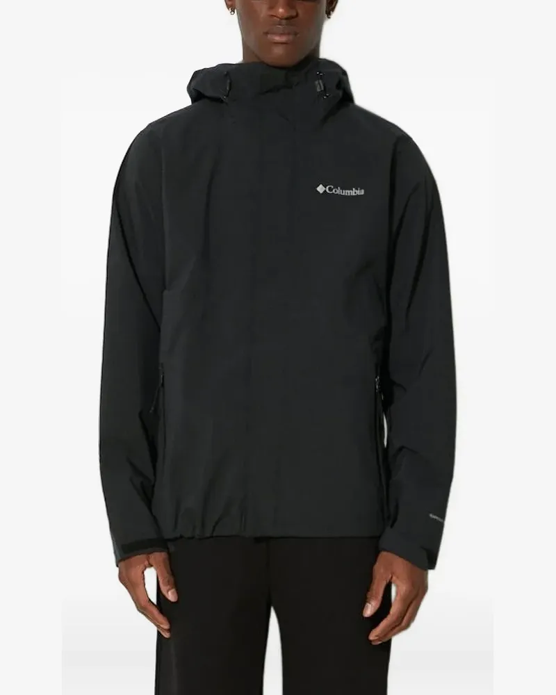 Columbia Sportswear Company Kapuzenjacke mit Reißverschluss - Schwarz Schwarz