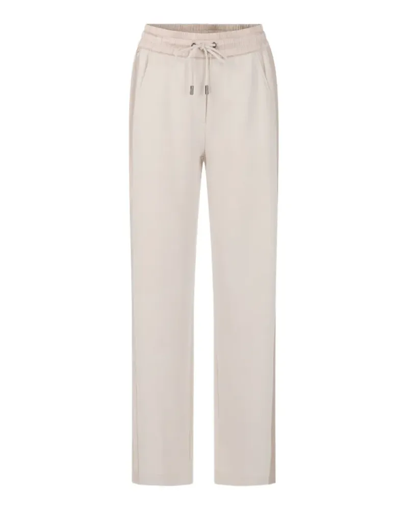 Marc Cain Washington Hose mit Satinbesatz - Nude Nude