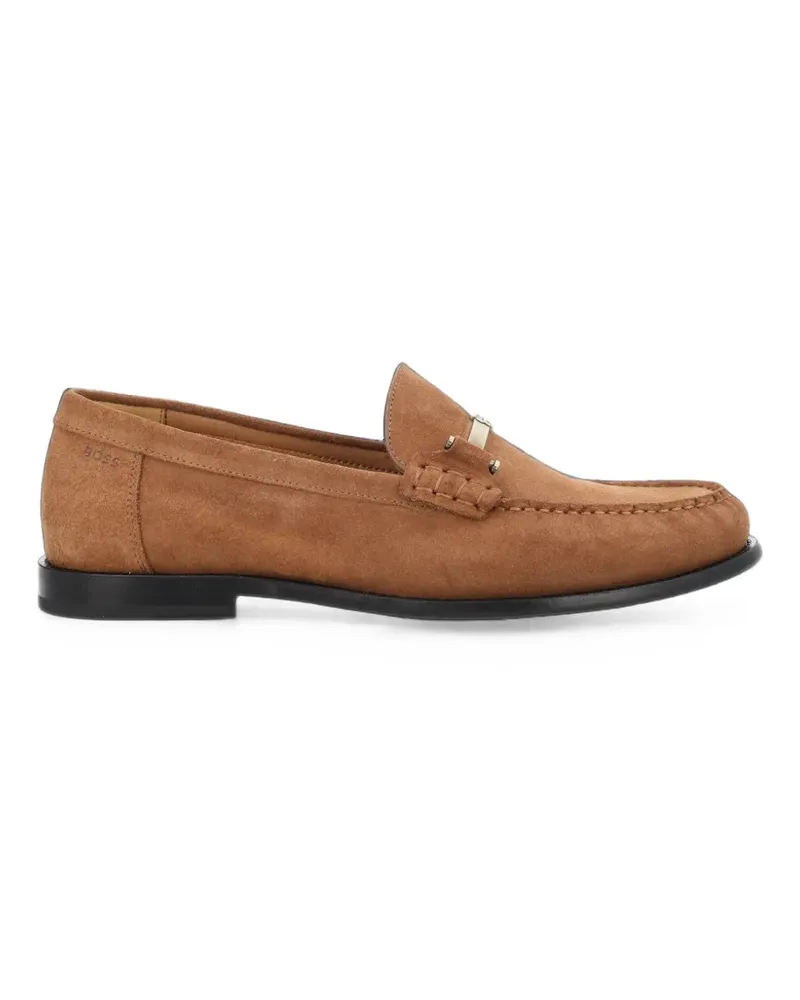 HUGO BOSS Loafer aus Wildleder - Braun Braun