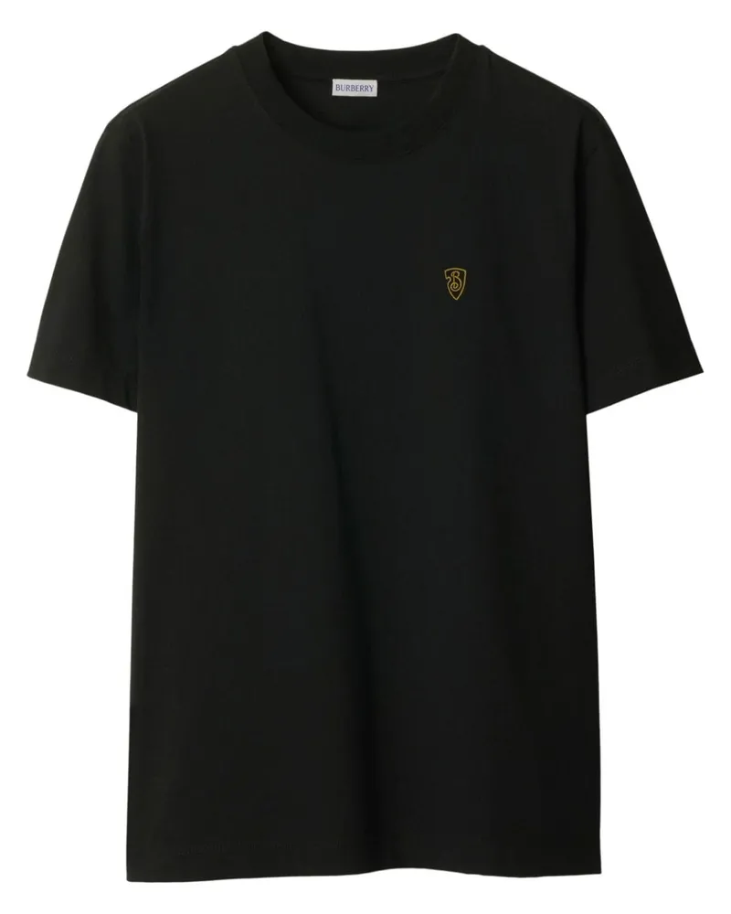 Burberry Klassisches T-Shirt - Schwarz Schwarz