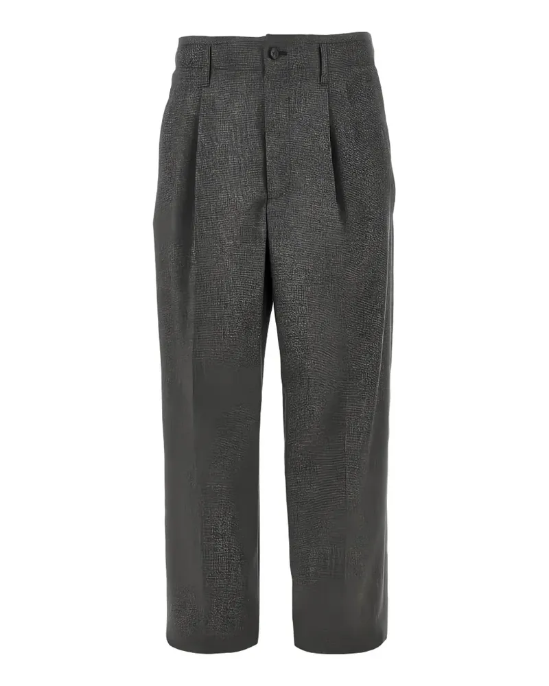 Emporio Armani pleated trousers - Grau Grau