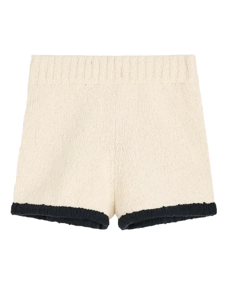 By Malene Birger Rikka Shorts in Colour-Block-Optik - Nude Nude