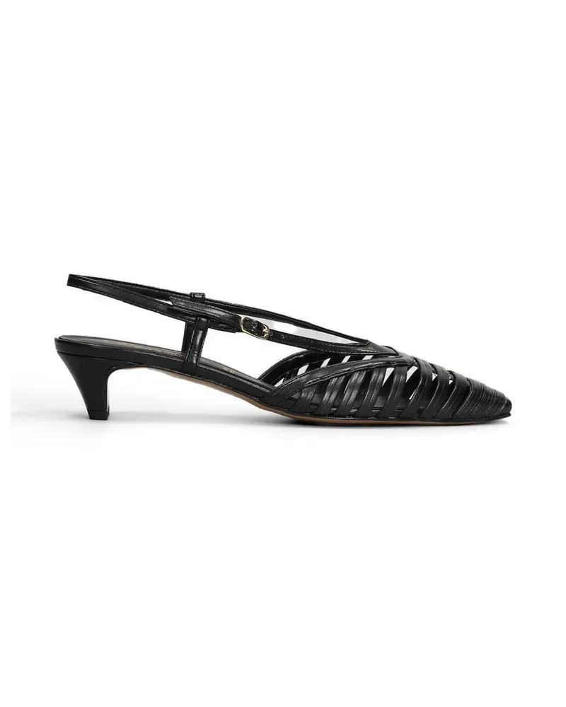 Bianca Di caged slingback pumps - Schwarz Schwarz