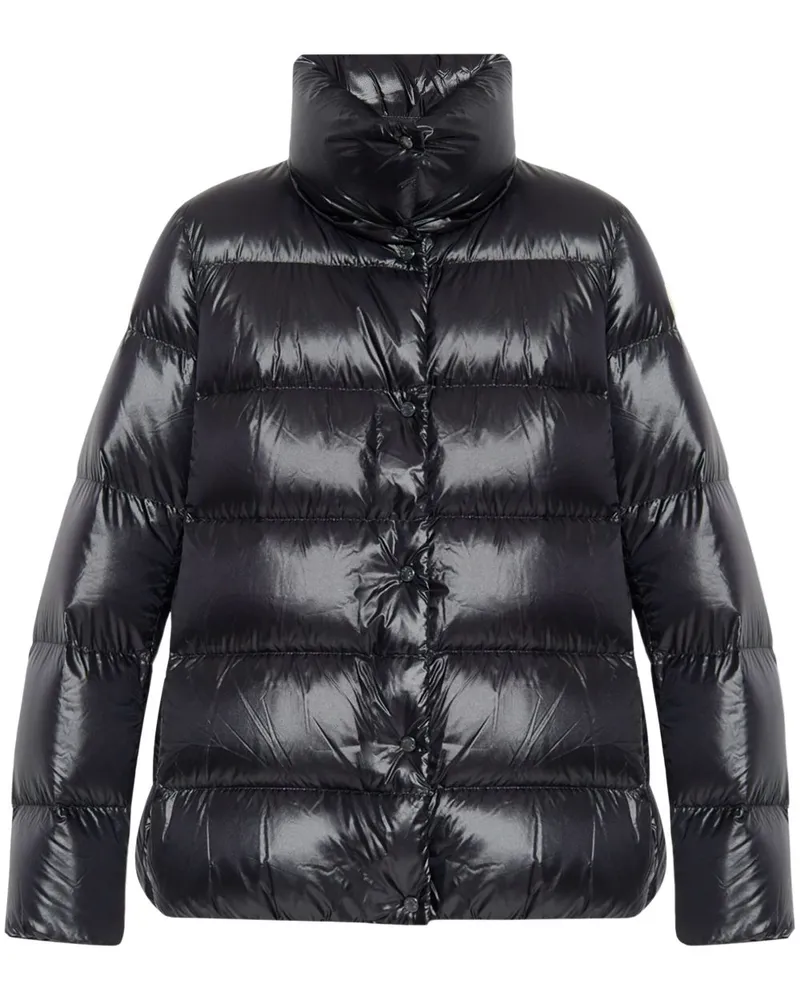 Moncler Gesteppte Daunenjacke - Schwarz Schwarz