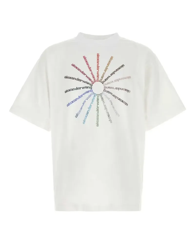 Alexander Wang Klassisches T-Shirt - Weiß Weiß