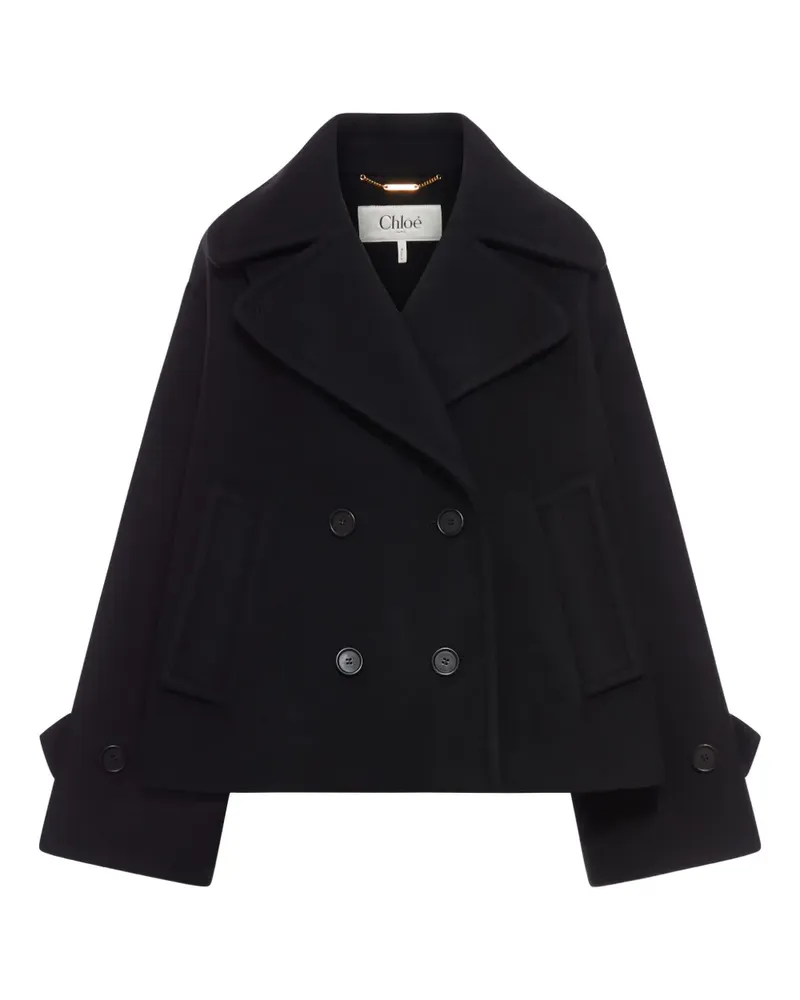 Chloé Doppelreihiges Sakko - 001 BLACK 001