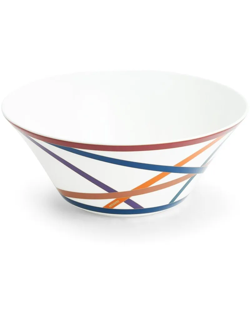 Missoni Home Nastri Salatschüssel (26,5cm) - Weiß Weiß