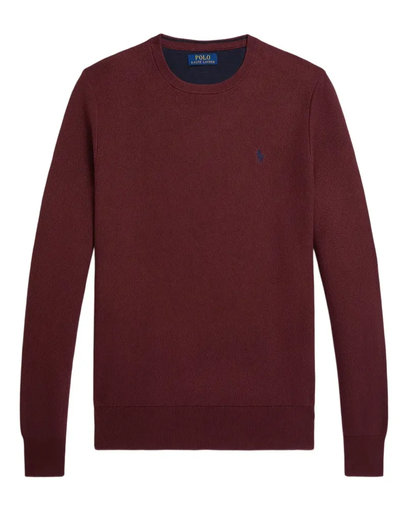 Ralph Lauren Pullover mit Logo-Stickerei - Rot Rot