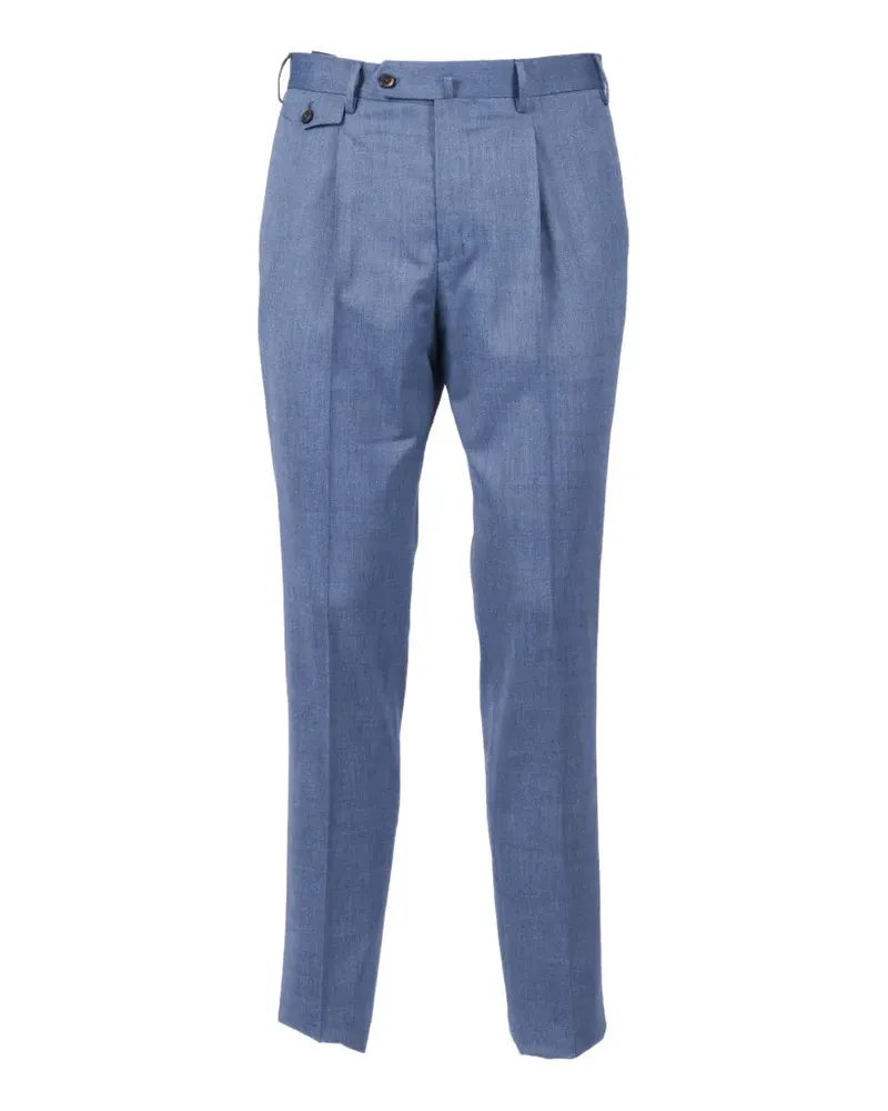 PT TORINO pleated trousers - Blau Blau