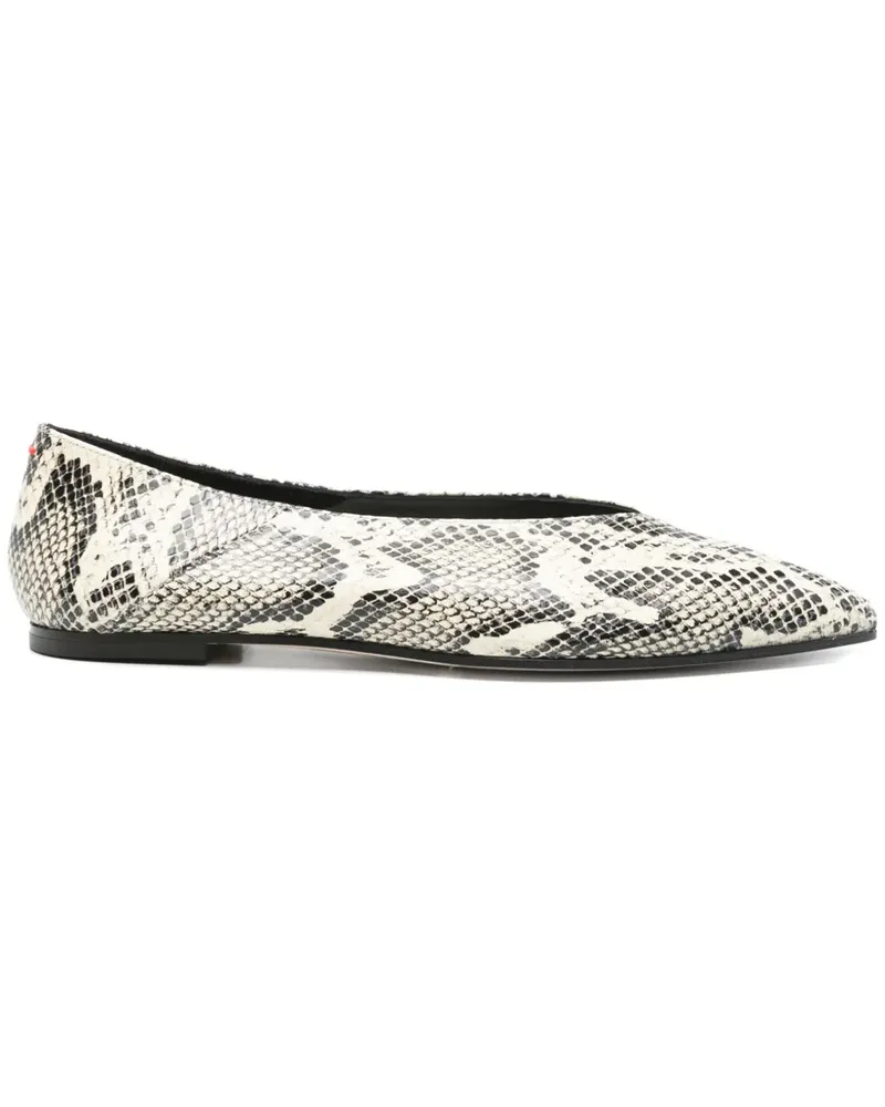 aeyde Moa Ballerinas - Nude Nude