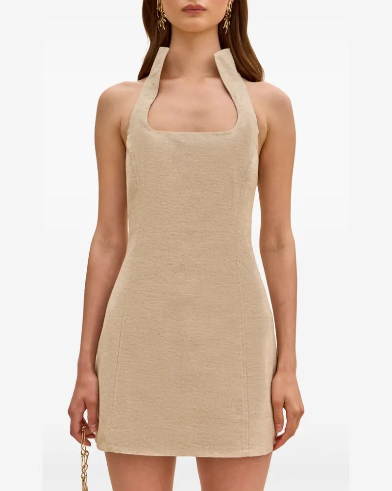 Cult Gaia Akaia Minikleid - Nude Nude