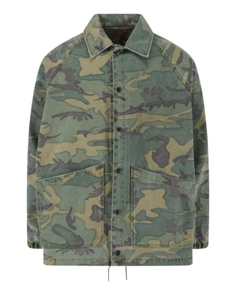 NEEDLES reversible camouflage-pattern jacket - Grün Grün