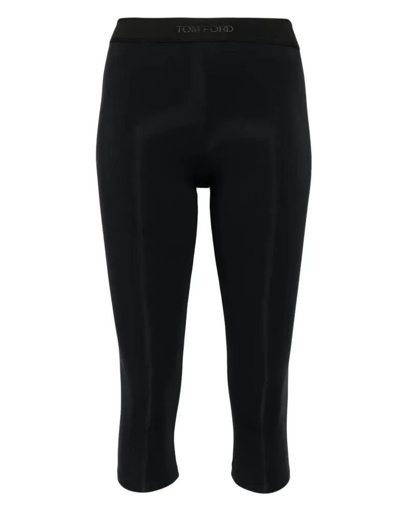 Tom Ford Leggings mit Logo - Schwarz Schwarz