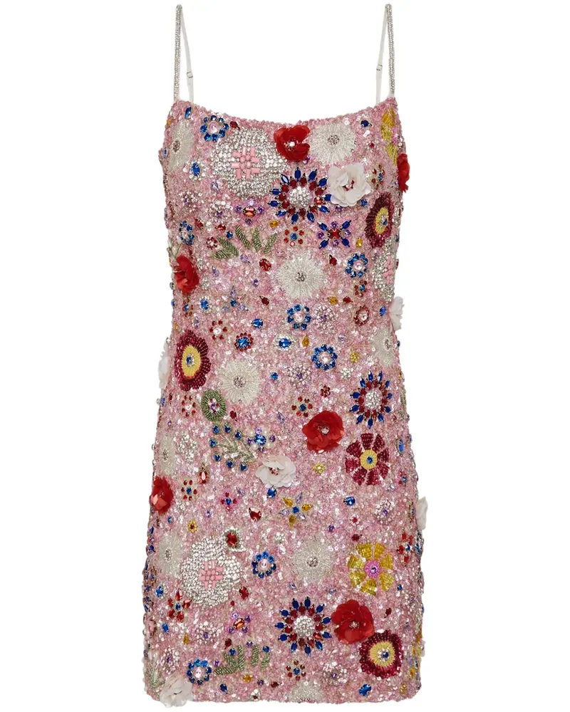 Rachel Gilbert Francesca Minikleid - Rosa Rosa