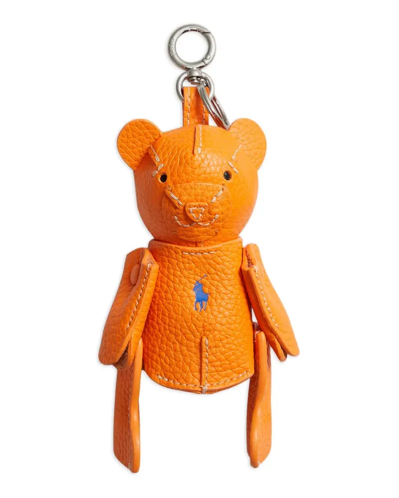 Ralph Lauren Taschenanhänger mit Polo Bear - Orange Orange