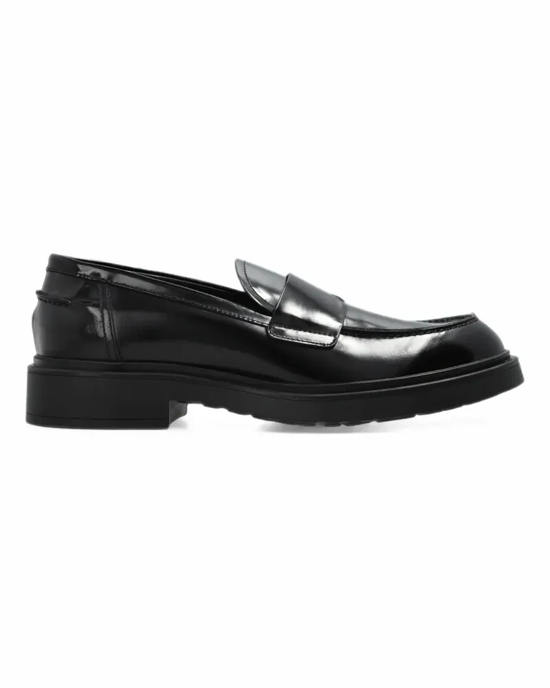 Attilio Giusti Leombruni Loren College leather loafers - Schwarz Schwarz