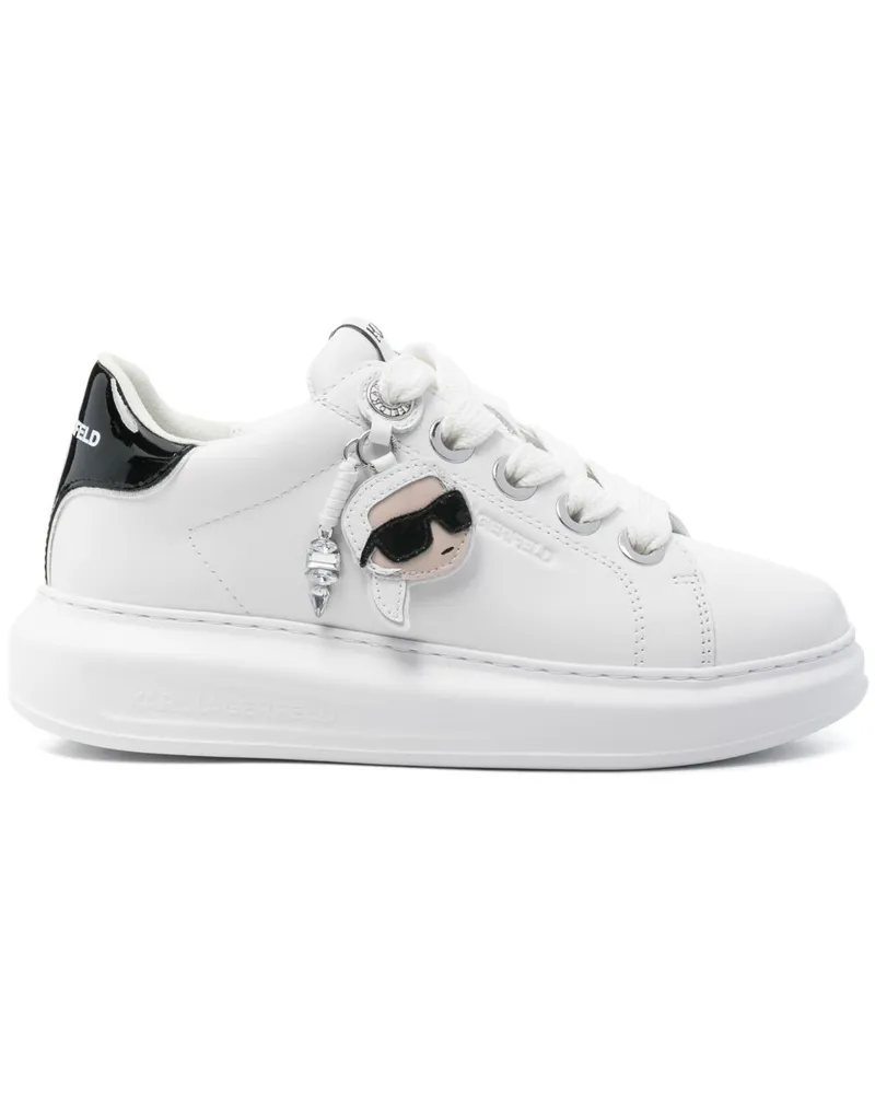 Karl Lagerfeld Ikonik NFT Kapri Sneakers - Weiß Weiß