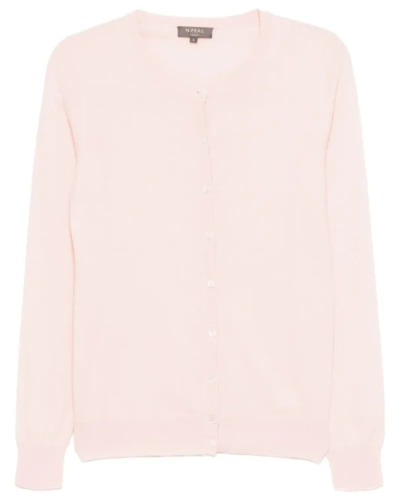 N.Peal Olivia Cardigan - Rosa Rosa