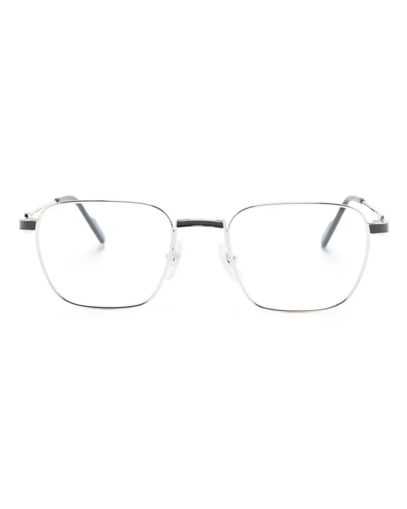 Cartier Brille mit eckigem Gestell - Silber Silber