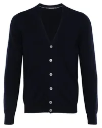 Tagliatore Kieran Cardigan Blau