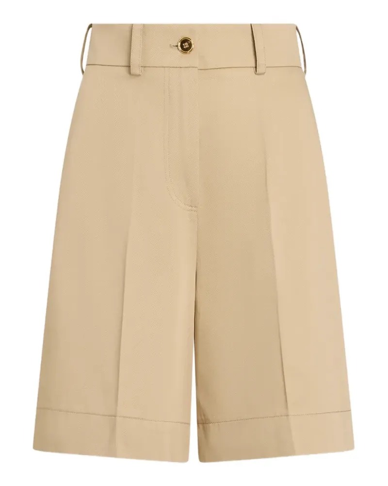 Patou belt-loops bermuda shorts - Nude Nude