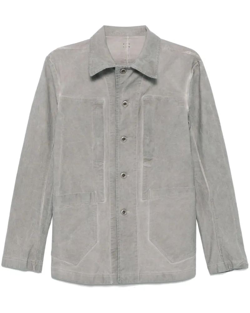 Isaac Sellam Worker Hemdjacke - Grau Grau