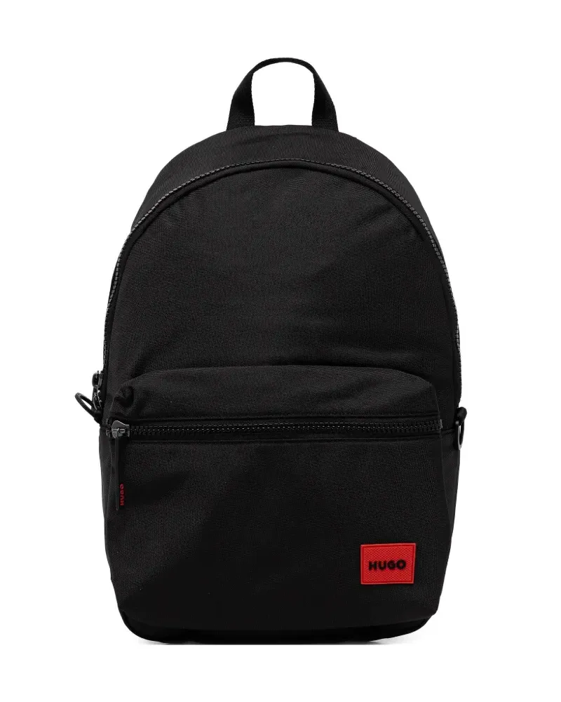 HUGO BOSS zip backpack - Schwarz Schwarz