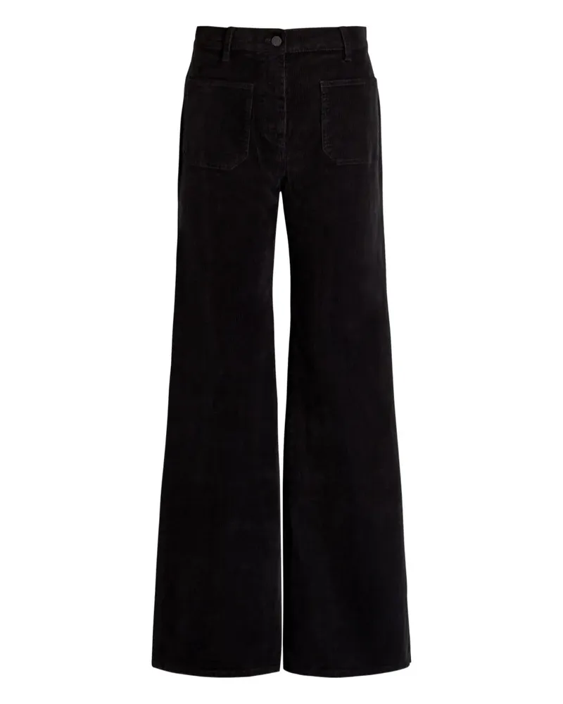 Nili Lotan Florence flared trousers - Schwarz Schwarz