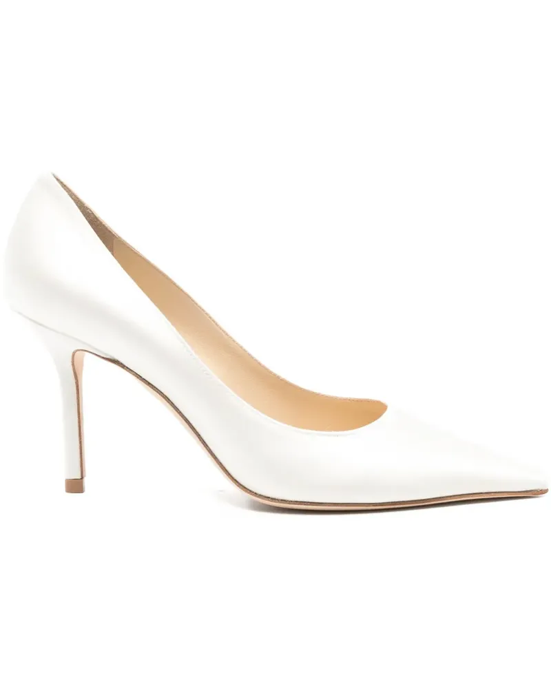 Jimmy Choo 85mm Love pumps - Weiß Weiß