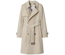 Trenchcoat in Midi-Länge - Nude
