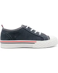 Thom Browne Tartan Tread Collegiate Sneakers Blau