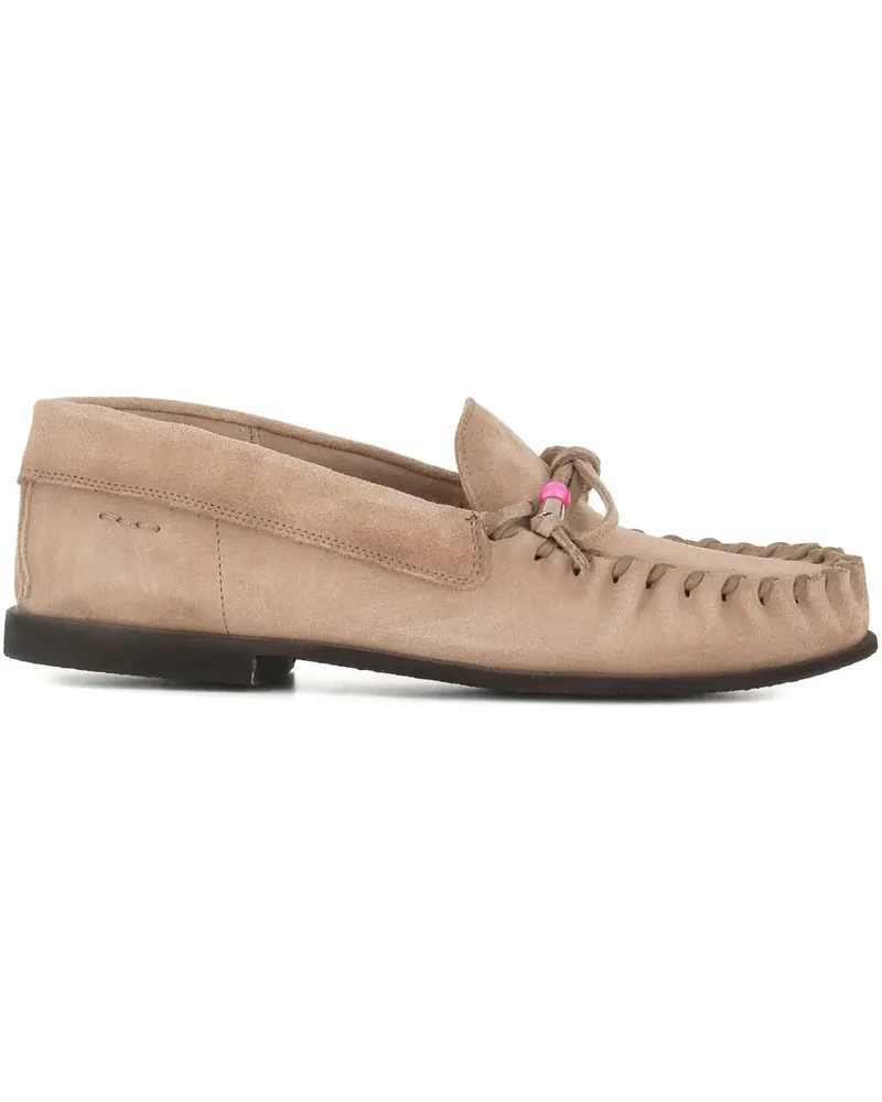 Alexander Hotto Loafer im Mokassin-Style - Nude Nude