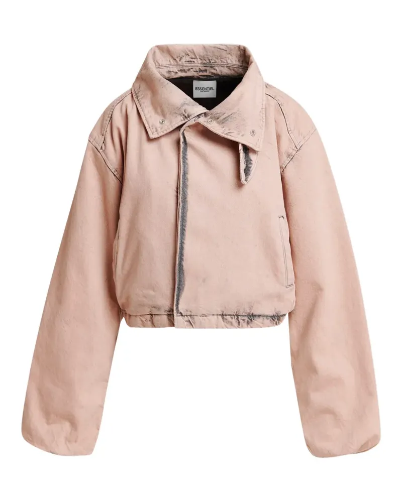 Essentiel Koffee Jeansjacke mit Reißverschluss - Rosa Rosa