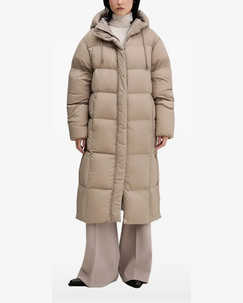 HUGO BOSS Fini hooded puffer coat - Nude Nude