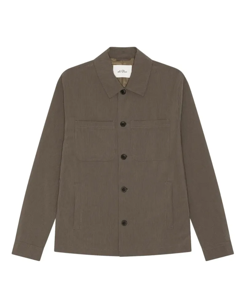 LES DEUX mini-check jacket - Braun Braun