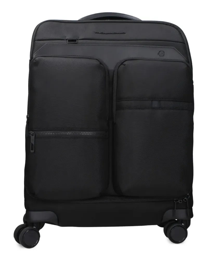 Piquadro telescopic-handle luggage - Schwarz Schwarz
