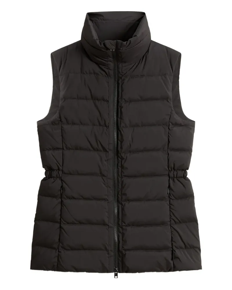 Woolrich Gesteppte Shirley Weste mit Stehkragen - Schwarz Schwarz