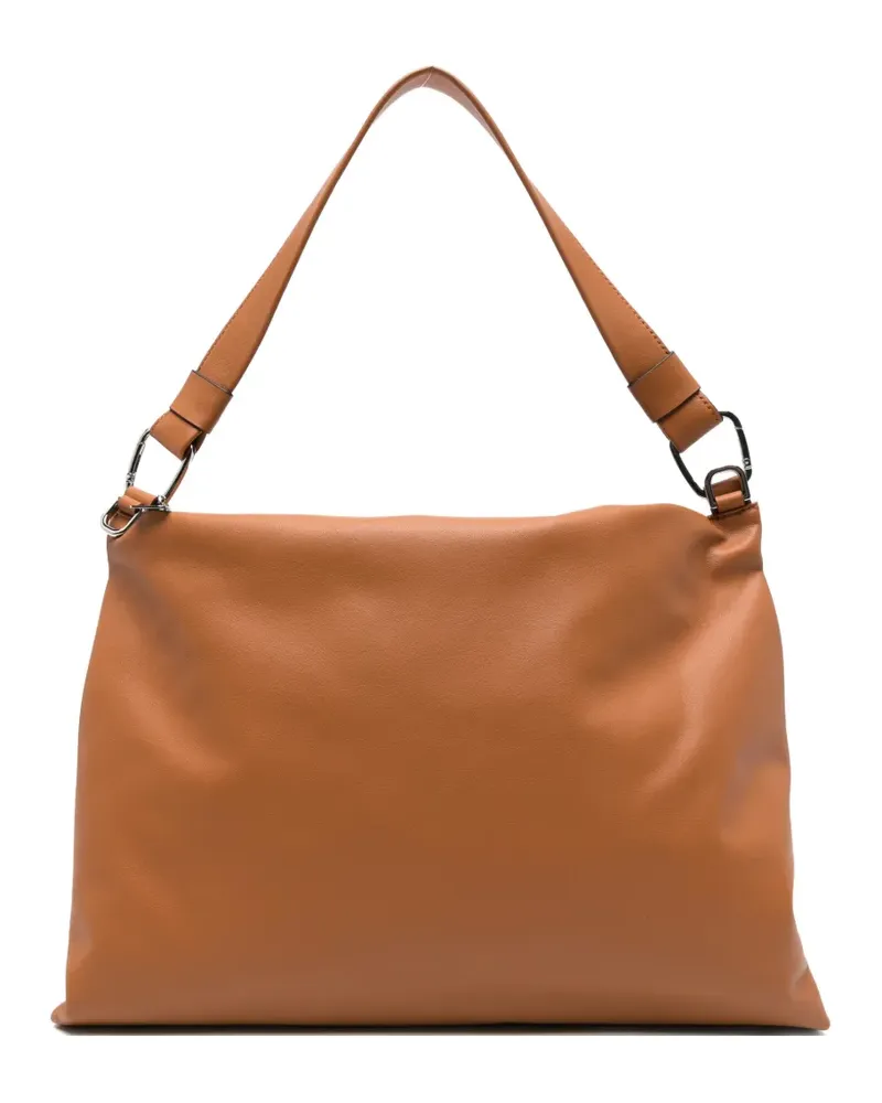 Cromia chain leather tote bag - Braun Braun