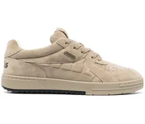 Sneakers aus Wildleder - Nude