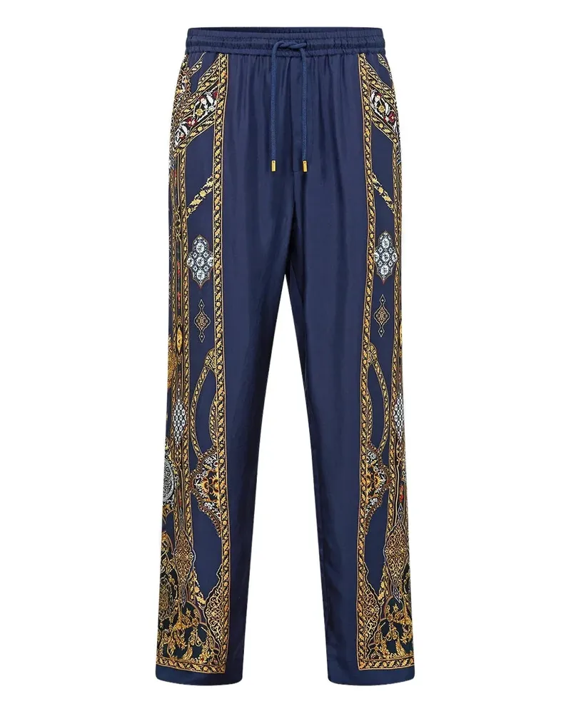 Camilla The Imperial Gate wide-leg trousers - Blau Blau