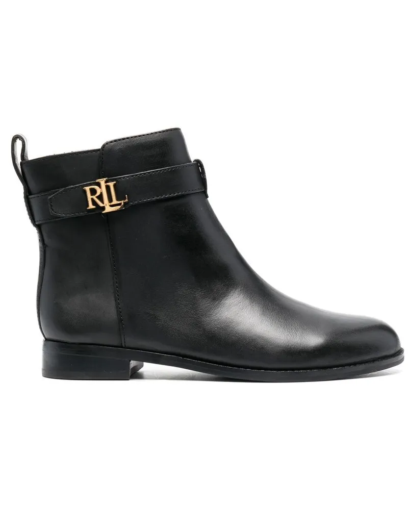 Ralph Lauren Briele Stiefeletten - Schwarz Schwarz