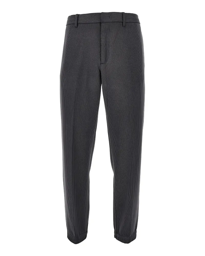 Emporio Armani striped trousers - Grau Grau